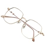 VisionGlobal Bifocal Reading Glasses Blue Light Blocking for Men and Women, Stylish Retro Square