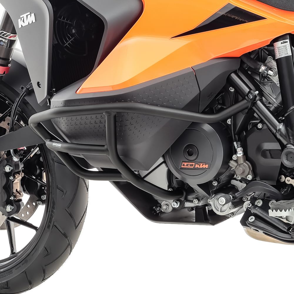 HEED Sturzbügel Für KTM 1290 Super Adventure S/R (ab 2021) – Schwarz, Aus Stahl