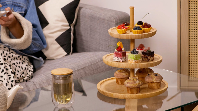 Etagère ASA Selection Grande 3-Laags White h 47 cm | Kookexpert