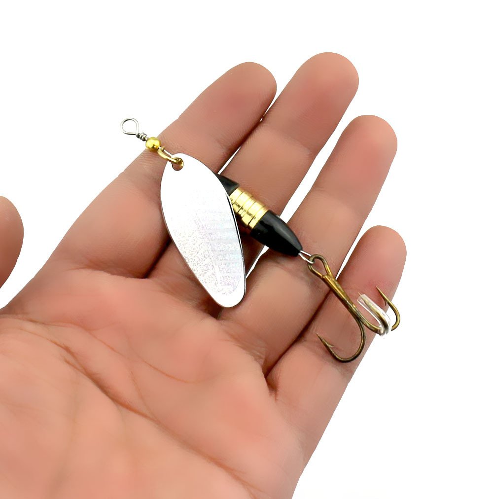 5/10 pezzi Spinner esca esche da pesca Spinnerbas cucchiaio esche