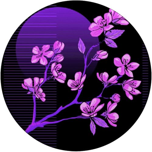 Miniatura 3 de PopGrip intercambiable de flores de cerezo japonés Sakura Sintonal de onda de vapor