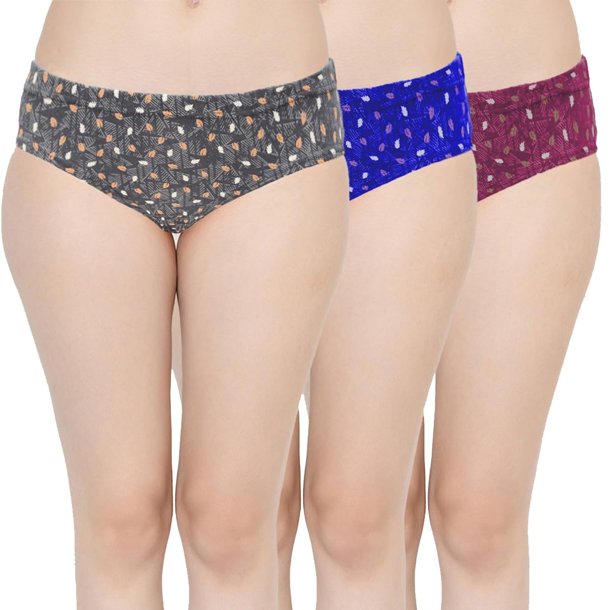 groversons paris beauty Cotton Rich Panty for Women – Pack of 3 | Everyday Comfort | Soft & Breathable-picture-18