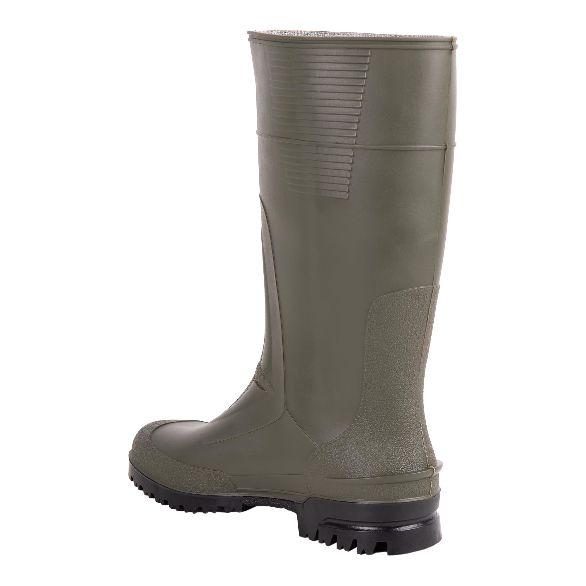 Botte De Pluie Haute Pvc Noir Taille