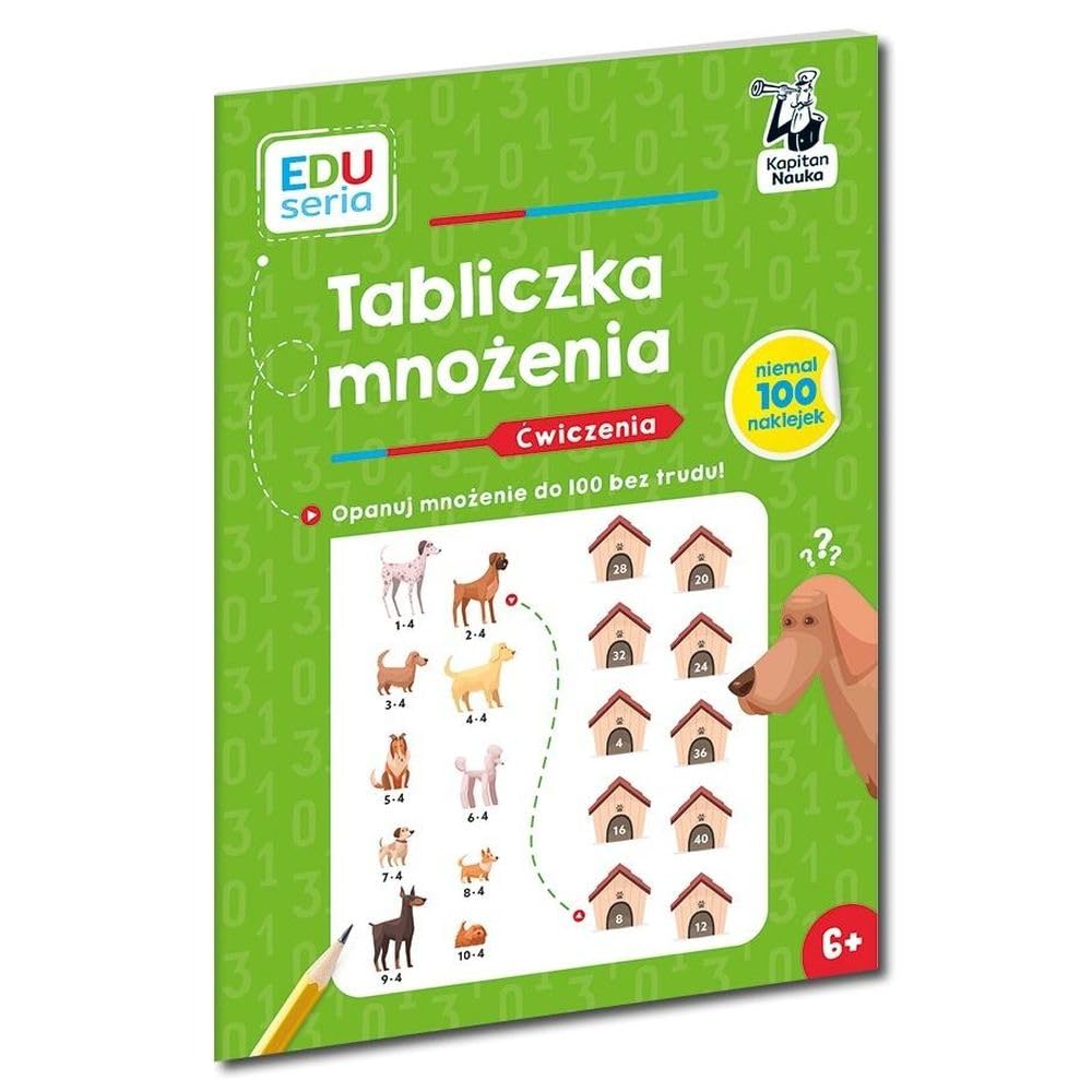 EDUseria Tabliczka mnożenia Ćwiczenia Kapitan Nauka