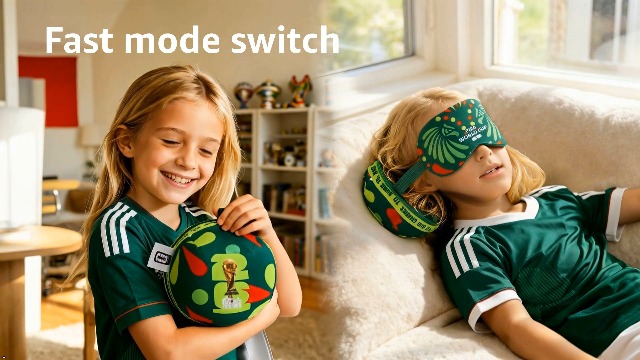 Almohada de viaje infantil espuma tamaño portátil miniatura 7