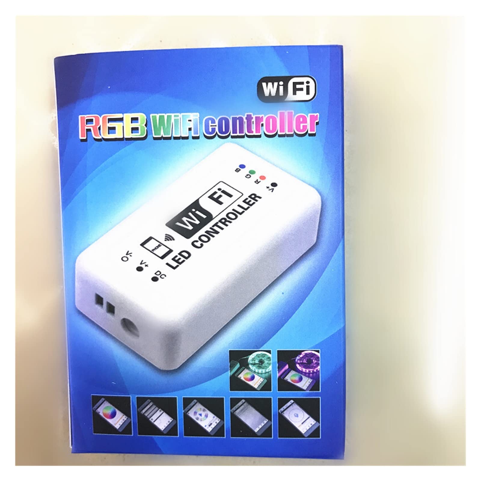 Sterownik LED DC12-24V MINI LED RGB kontroler do telefonu bezprzewodowe sterowanie RGB taśma LED 1 szt