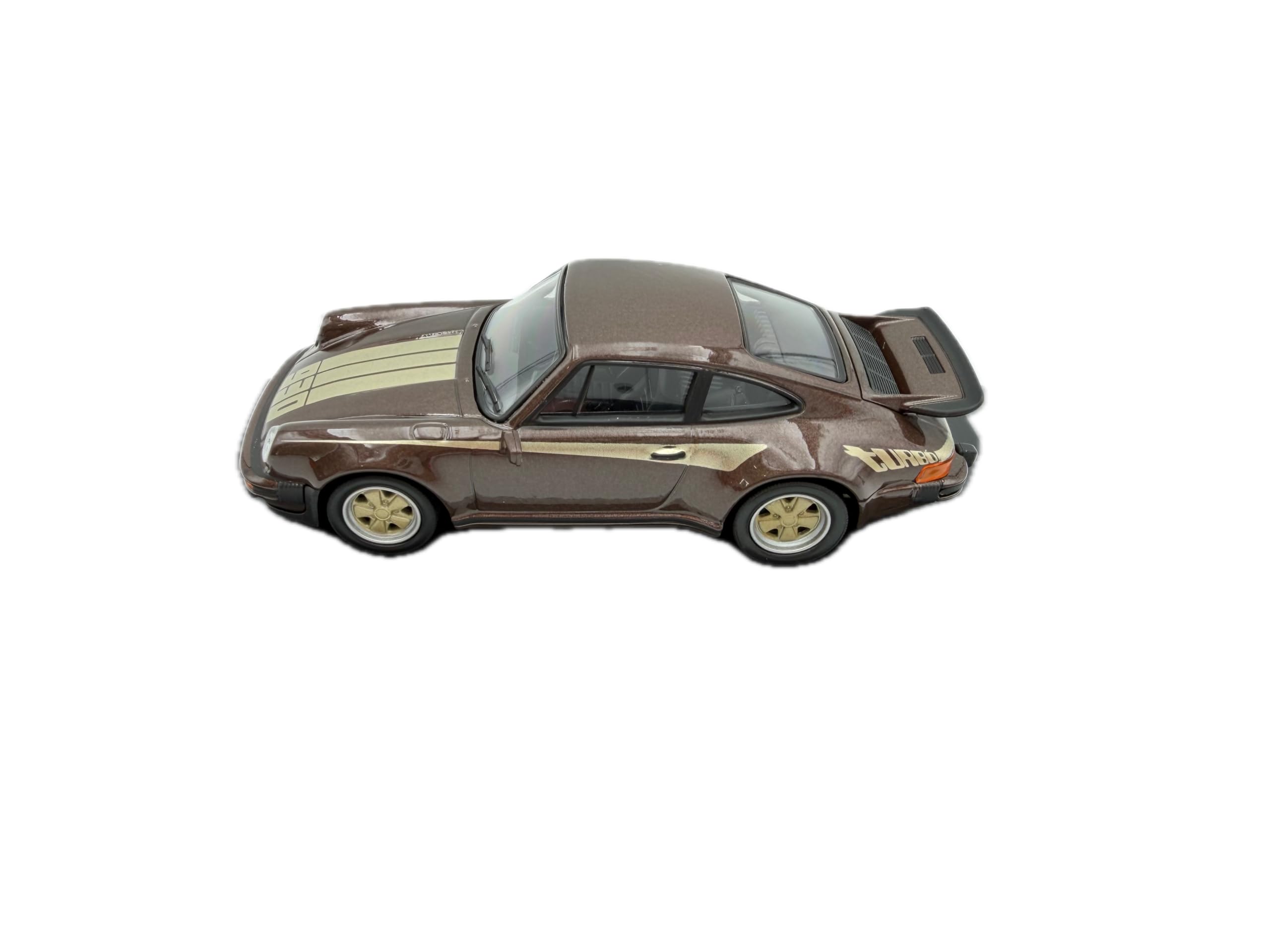 GT-Marketing GmbH Porsche 911 (930) Turbo 3.0 model car 1:43, brown - Highly detailed collector's model | Miniature vehicle (Museum Edition)