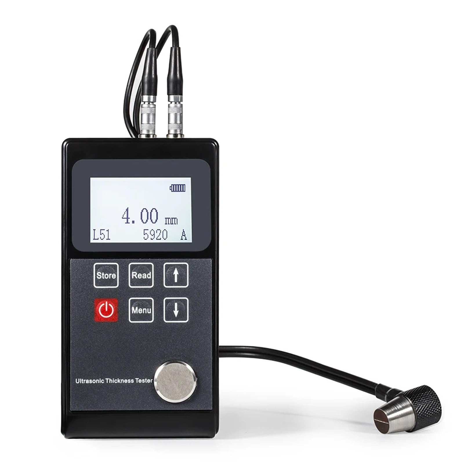 Thickness Gauge Digital Ultrasonic Thickness Gauge High Resolution 0.01mm Velocity Range 1000~9999m/s