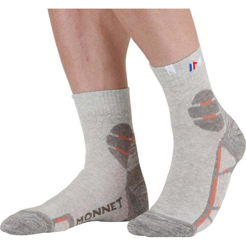 Chaussettes de randonnée basses MONNET Mid Lin idéales pour le trek