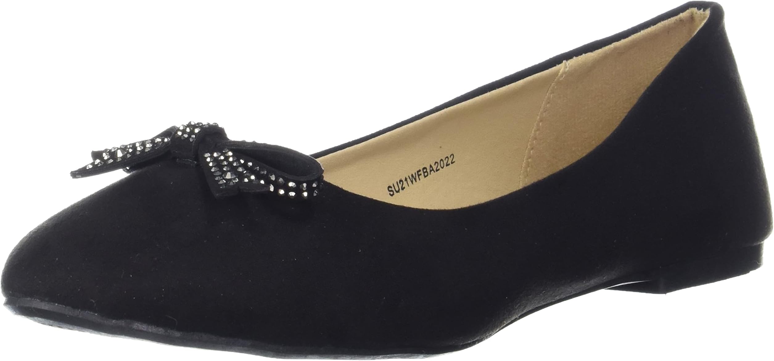 Max Embellished Bow Detail Ballerinas