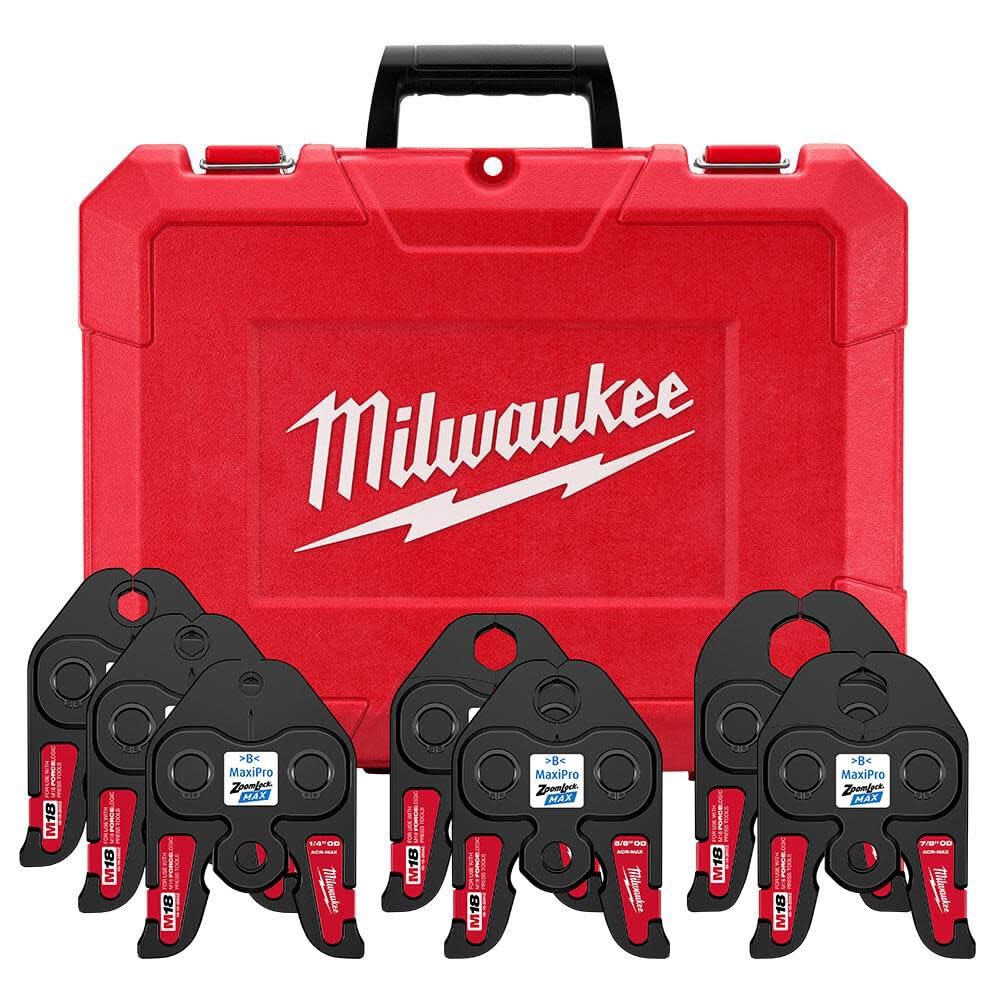 Amazon.com: Milwaukee 1/4 Inch - 1-1/8 Inch ZoomLock MAX Press Jaw