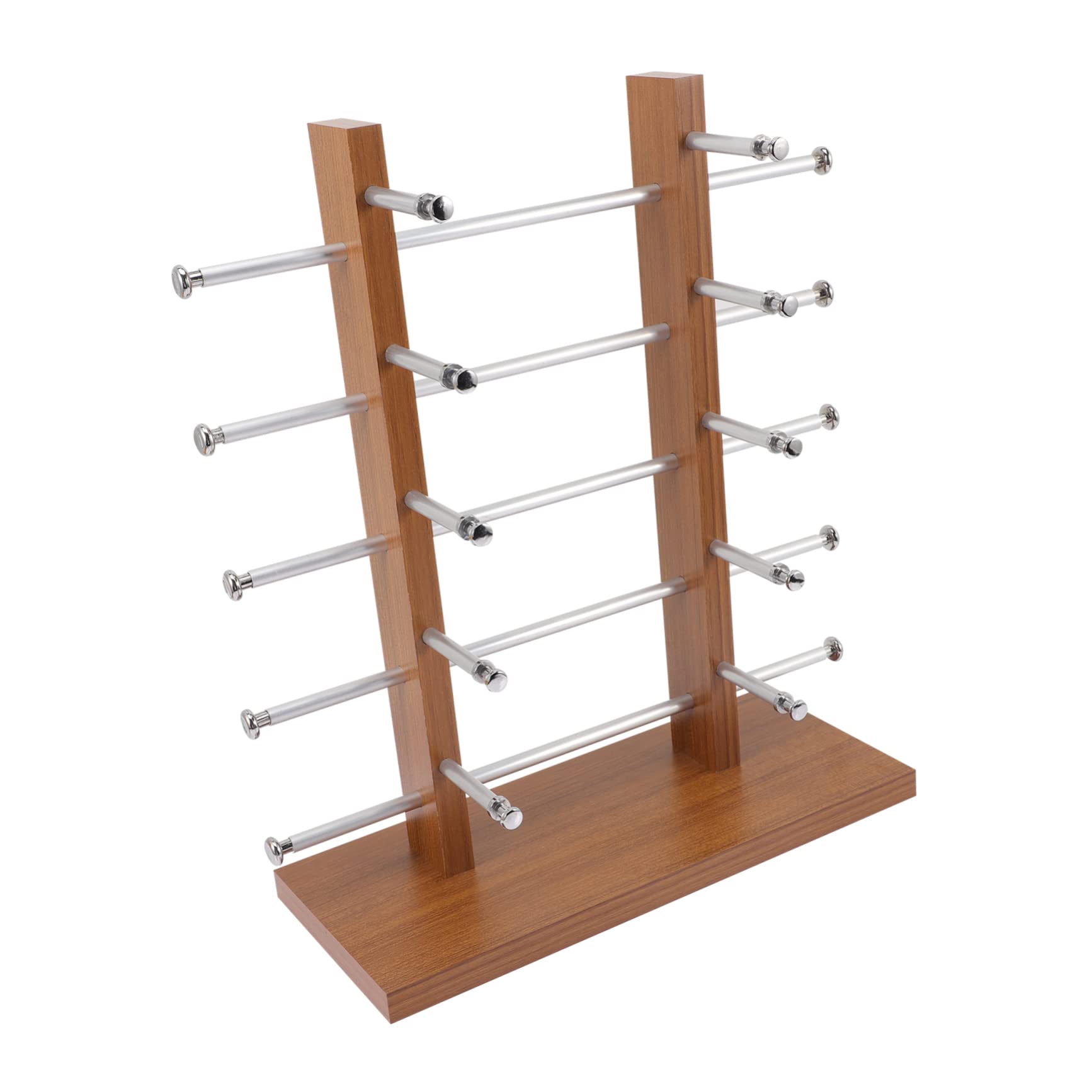 SOLUSTRE Stylish Sunglass Display Stand Glasses Organizer Rack for Daily Use Store Display