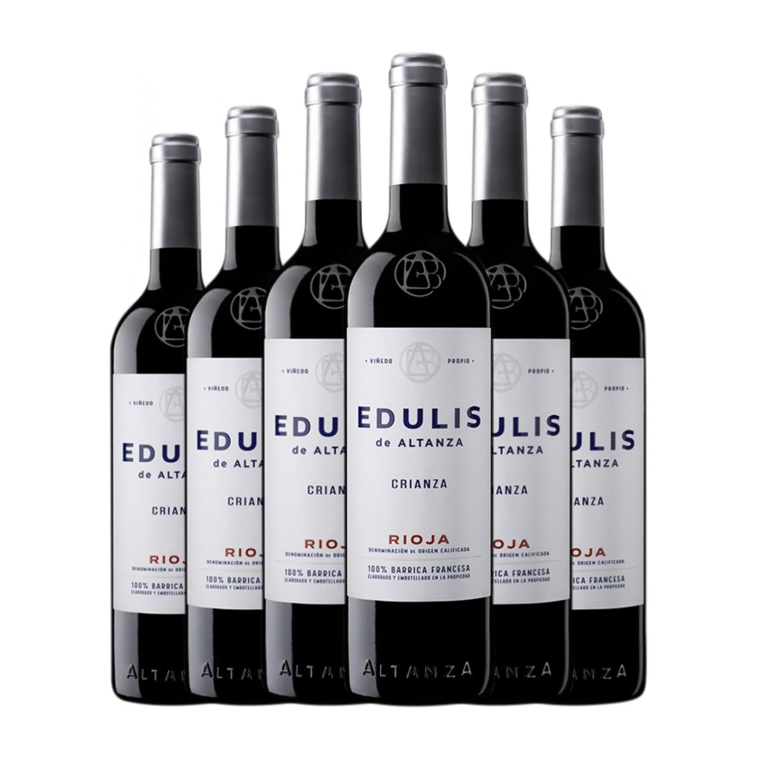 Altanza Edulis Tempranillo Rioja Crianza 75 cl Vino tinto (Caja de 6 Botellas de 75 cl)