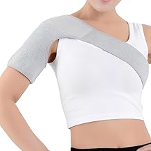 Shoulder Support for Women Men,Adjustable Shoulder Brace,Arm Sling Immobilizer,Relieve Shoulder Discomfort,for Left and Right Hands(Gray)