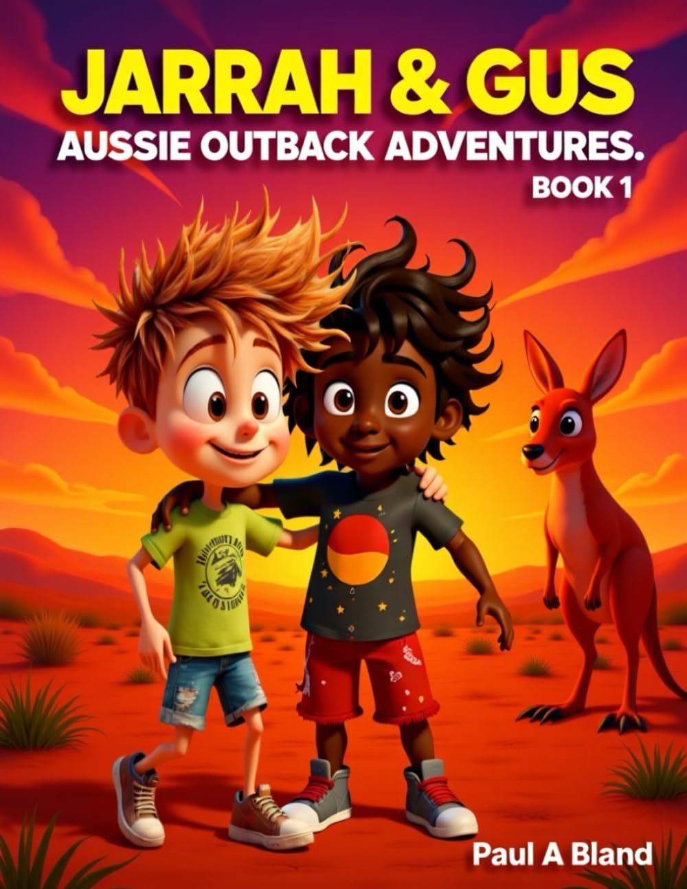 Jarrah and Gus. Aussie Outback Adventures. Book 1