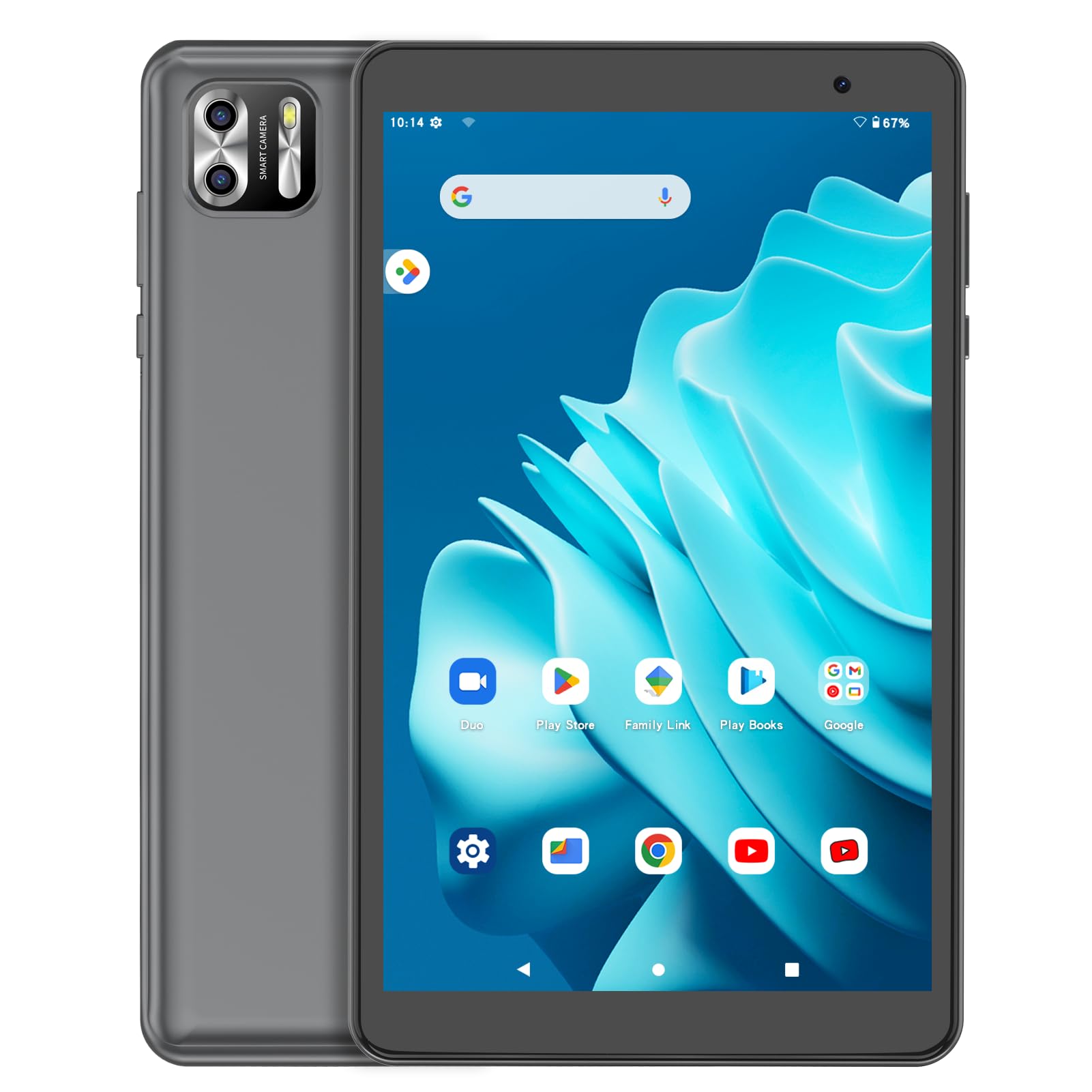 Photo 1 of ***NONFUNCTIONAL, SEE NOTES FOR MORE DETAILS***
Android Tablet 8 Inch, 4GB RAM 64GB ROM,Octa Core,1TB Expand Tablets PC 1280x800 HD IPS Screen 5000mAh Battery,Dual Camera,Tabletas with Bluetooth and WiFi,Type C?Grey?