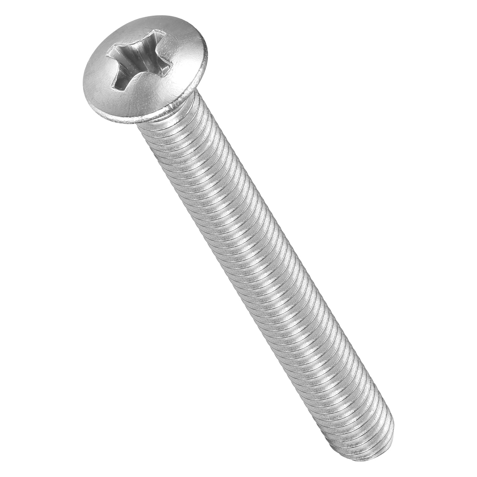 METALLIXITY Phillips Cross Recessed Countersunk Head Screws Bolts (M5-0.8x40) 50Pcs