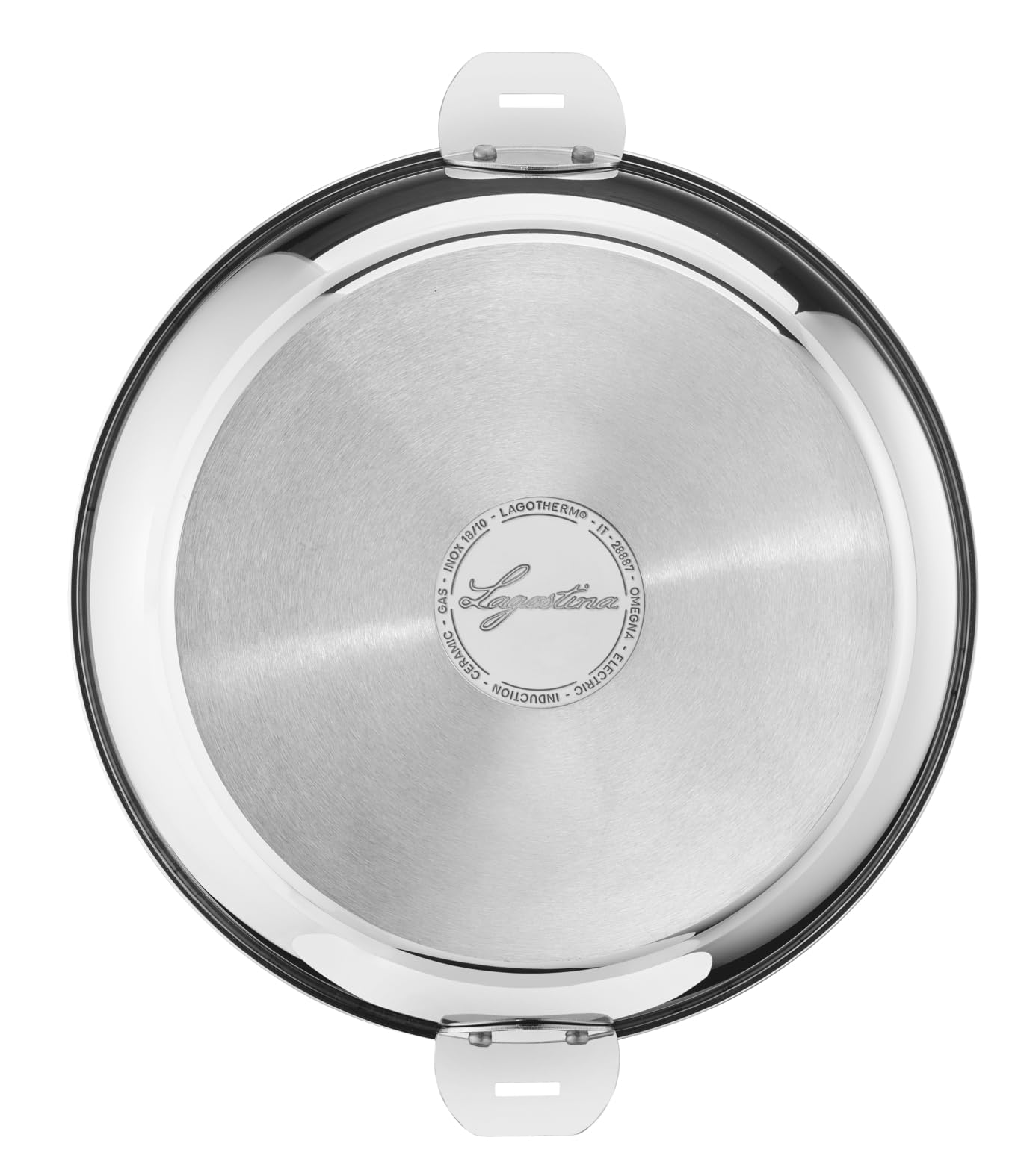 Set 3 Casseruole Lagostina Salvaspazio - Acciaio Inox - Manico Amovibile - Foto 8