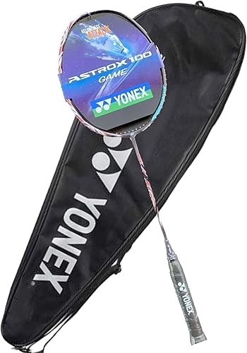 Yonex ASTROX 100 - Raqueta de bádminton (Kurenai) 4U5 (elección de cuerda y tensión)