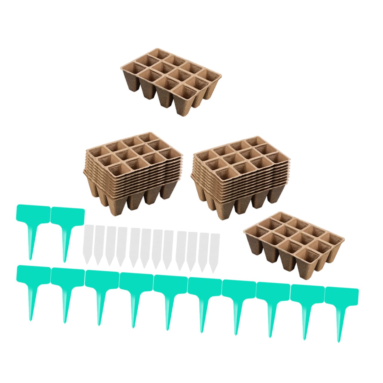 IWOWHERO 1Set Nursery Cup for Plant Planting Containers Inserts for Flower and Vegetable Transplanting