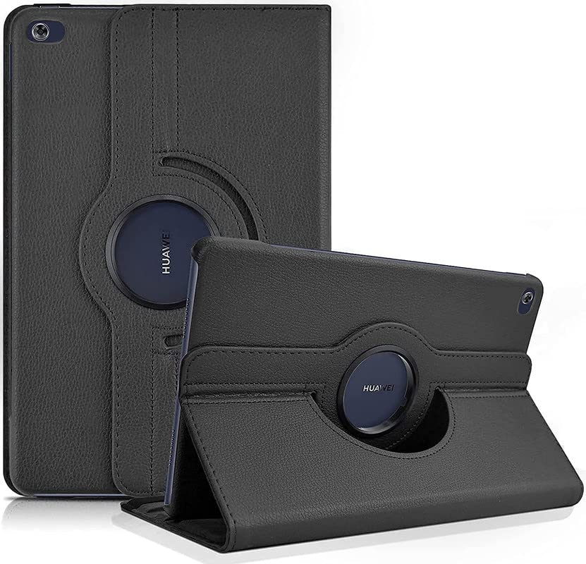 ELICA Flip Cover for Huawei MediaPad M5 Lite 10, 360 Multi-Angle Kickstand Viewing Rotate Leather Case Cover for Huawei MediaPad M5 Lite 10.1 (B09XVHNWBG) Amazon Price History, Amazon Price Tracker