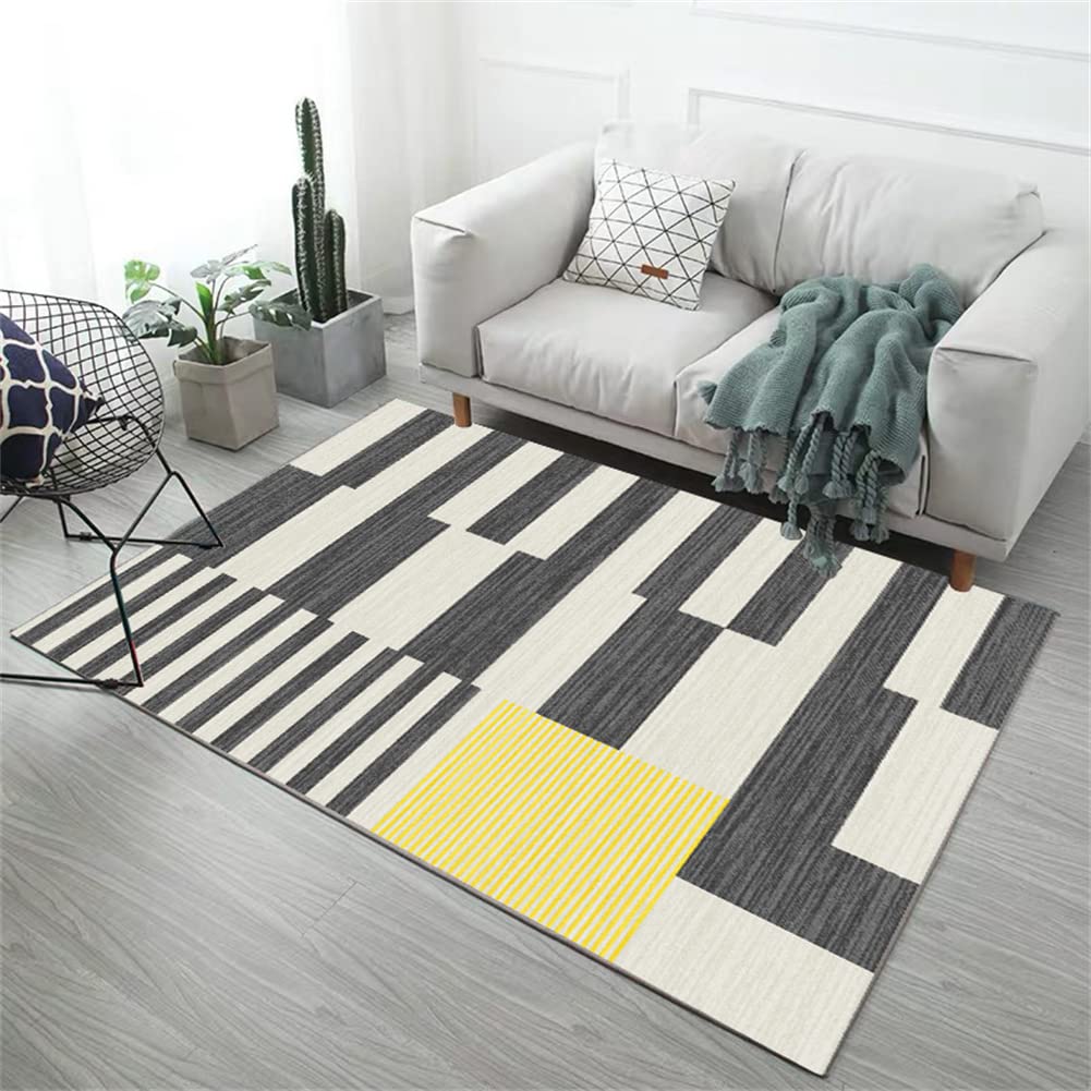 Alfombras, Alfombras de Habitacion, Alfombras Salon, Alfombras Dormitorio, Alfombras Infantiles, Alfombras Antideslizante Lavables, Alfombras Pasillo, Modernas Alfombras 3D Grandes, Cuerda 150x180cm