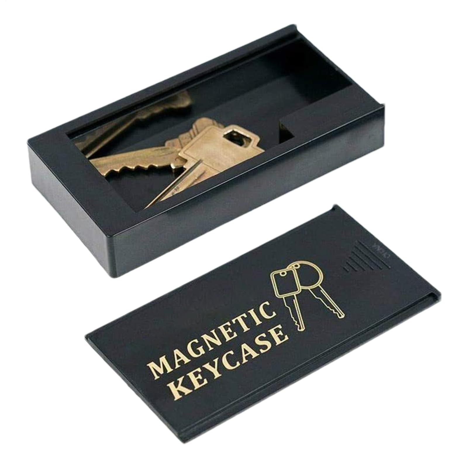 Portachiavi Magnetico - Scatola Per Nascondere Chiavi Da Esterno, Organizer Per Riporre Oggetti Con Magnete Forte, Cassetta Di Sicurezza | Cassaforte Magnetica Per Chiavi Segrete Per Casa, Ufficio, Ve