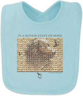 In a Boykin State of Mind Dog Shotgun Shells Hunting Hunter Baby Bib