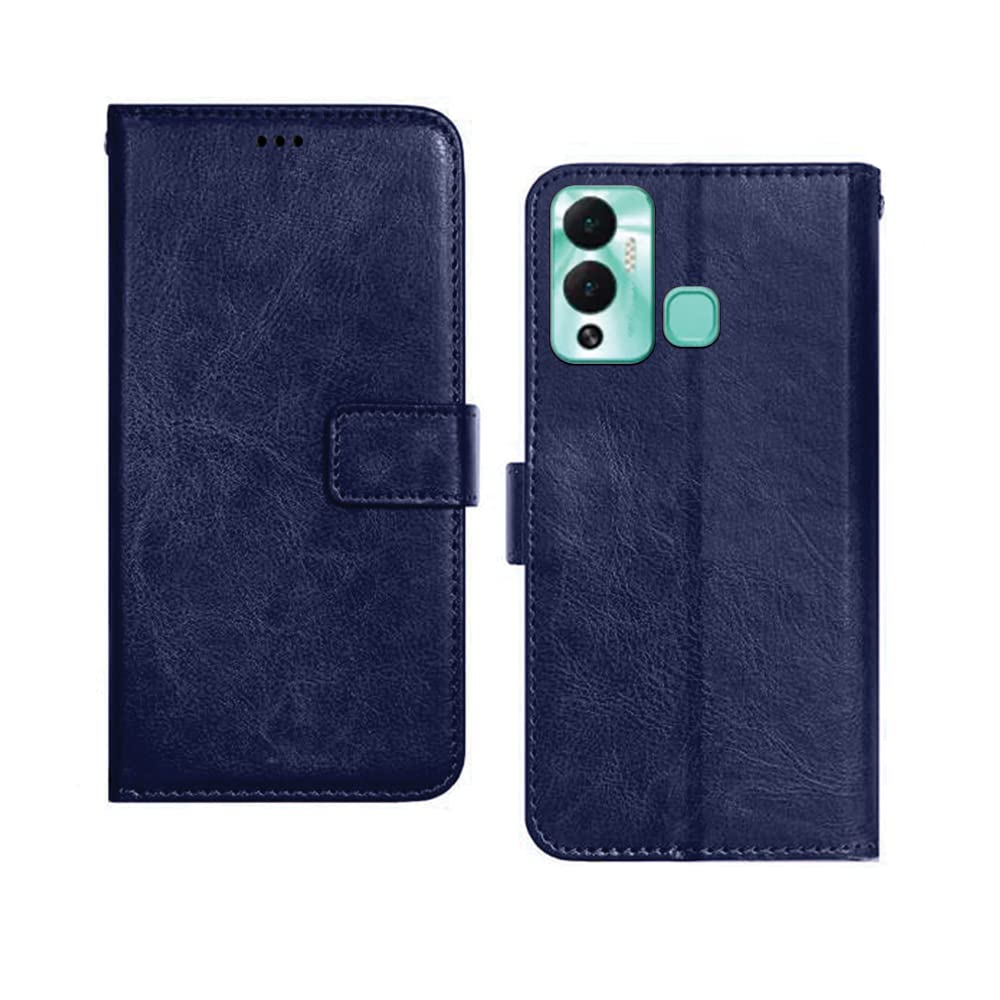 Chaapio Flip for Infinix Hot 12 Play (Leather_Blue) (B0B5NRVCY5) Amazon Price History, Amazon Price Tracker