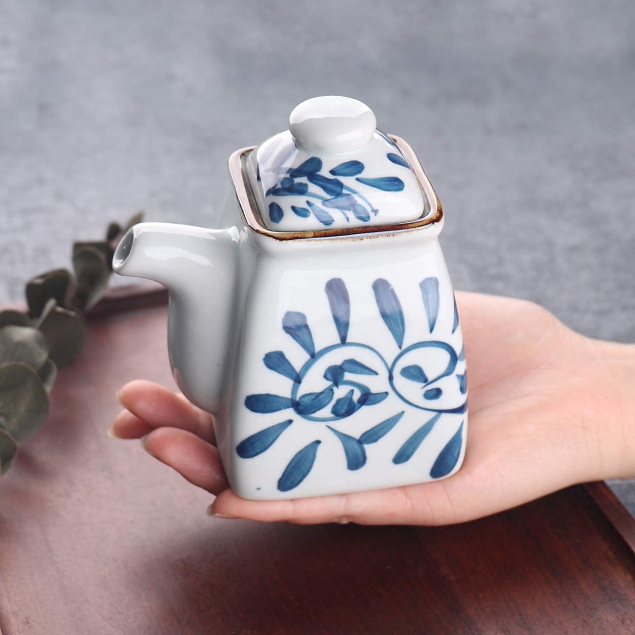 Keramiköl Essig Cruet-