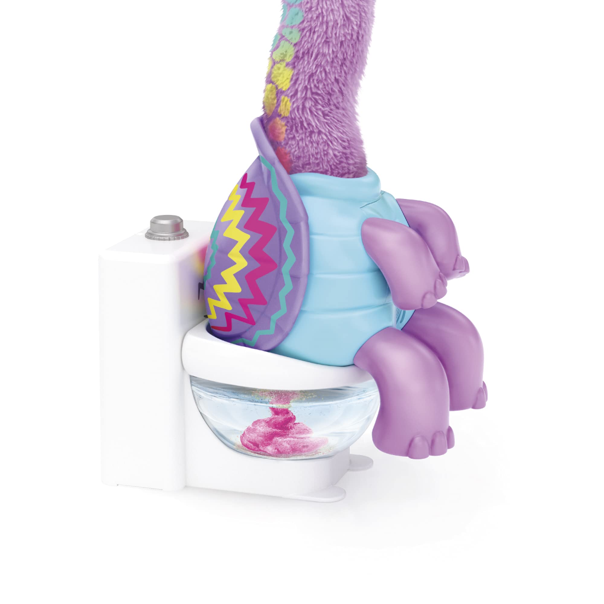 Little Live Pets The Poop żółw, interaktywna zabawka tańczy po obiedzie i pójściu do toalety, elektroniczne zwierzę, wielokolorowe