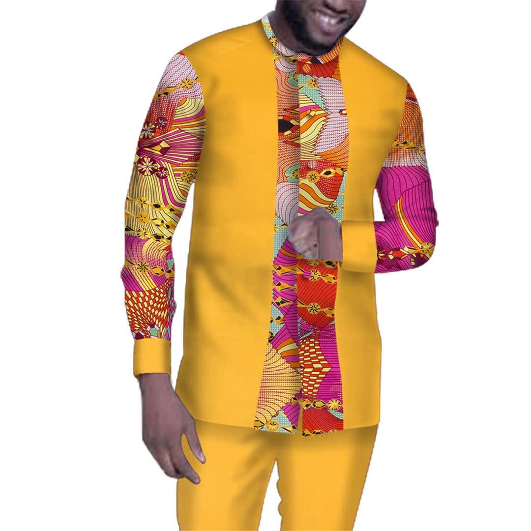African Clothes for Men Bazin Africa Style Dashiki Men Attire 2 Pcs Set  Men's Shirt and Pant Fashion African Clothing 24FS1153 XXXL : Amazon.ca:  Clothing, Shoes \u0026 Accessories
