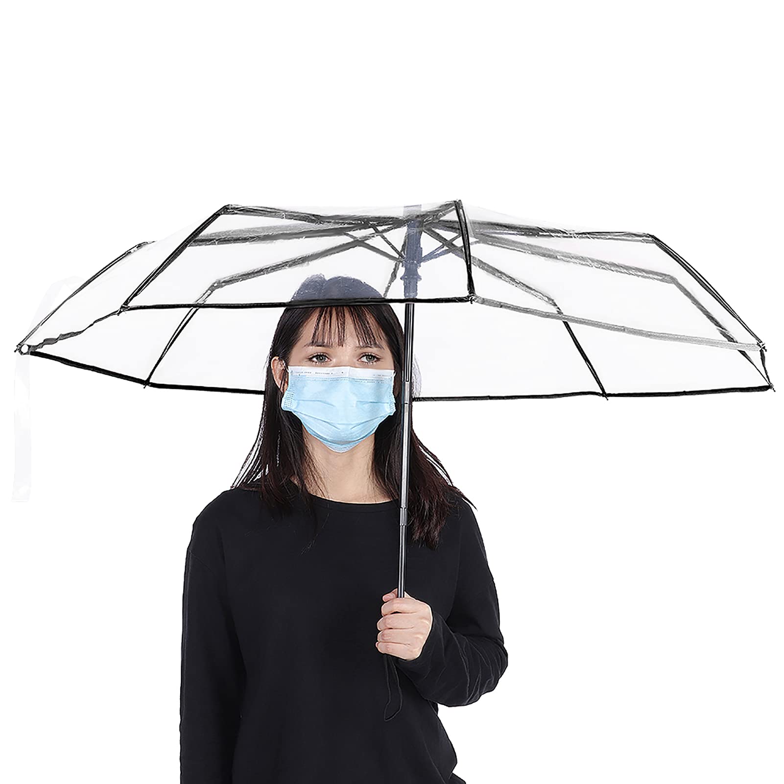 Automatic Moon & Galaxy Umbrella – UPF 50+ Sun & Rain Protection, Windproof 46" Canopy