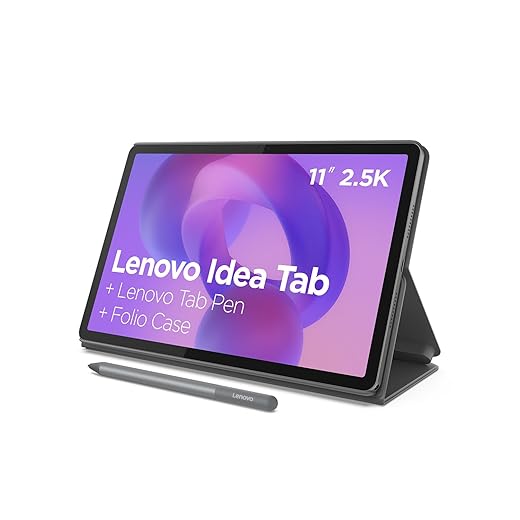 Tablet Lenovo Idea Tab Octa-Core, 4GB, 128GB Android 15 Wifi 5, Tela 11” 90Hz, Caneta e Capa