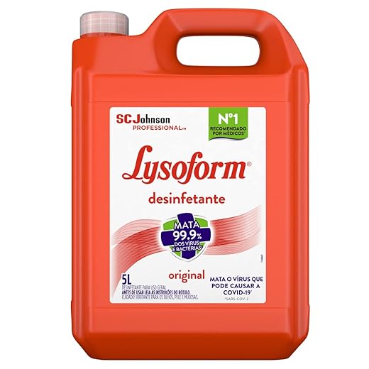 Lysoform - Desinfetante Bruto 5 Litros