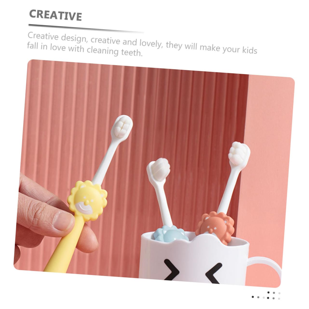 Healvian 12 Pz Spazzolino Da Denti Per Bambini Wanmao Spazzolino Manuale Spazzolino Per La Pulizia Profonda Extra Aspirazione Portatile Pp Bambino Che Fa i Primi Passi Prodotti Per Bambini