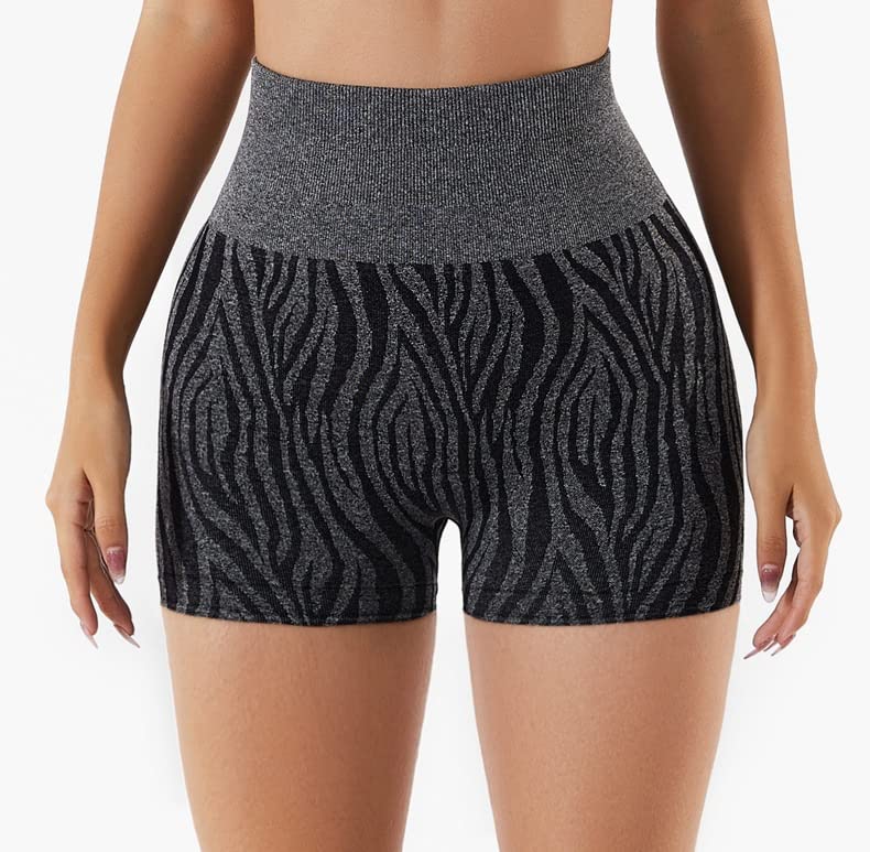 Short yoga sans couture gainant et respirant effet push-up - 3
