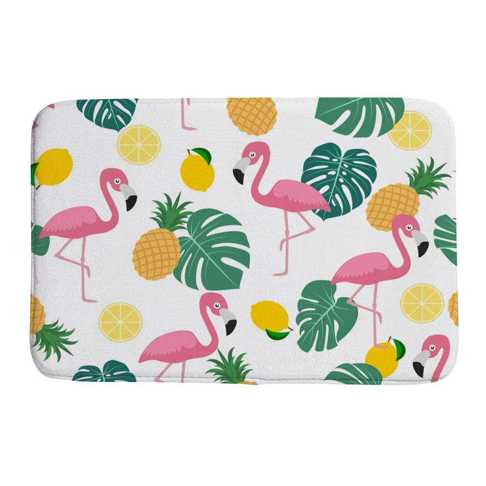 Tapis de salle de bain 91x61 cm en pin et épicéa avec envers antidérapant lavable