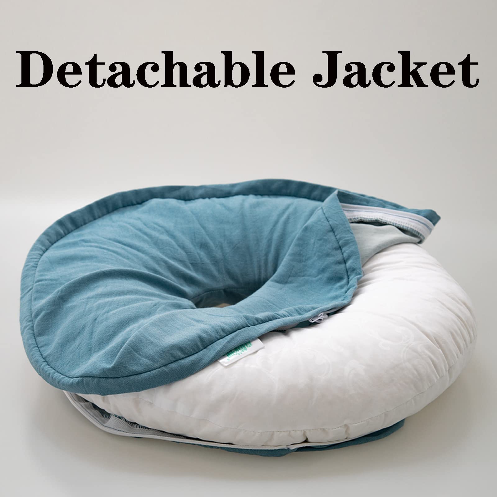 Rond Coccyx Donut Coussin, Coussin Anti-Escarre, Ergonomique Coussin Anti Escarres pour Prévenir La Douleur Après L'accouchement pour Domicile Ou Bureau
