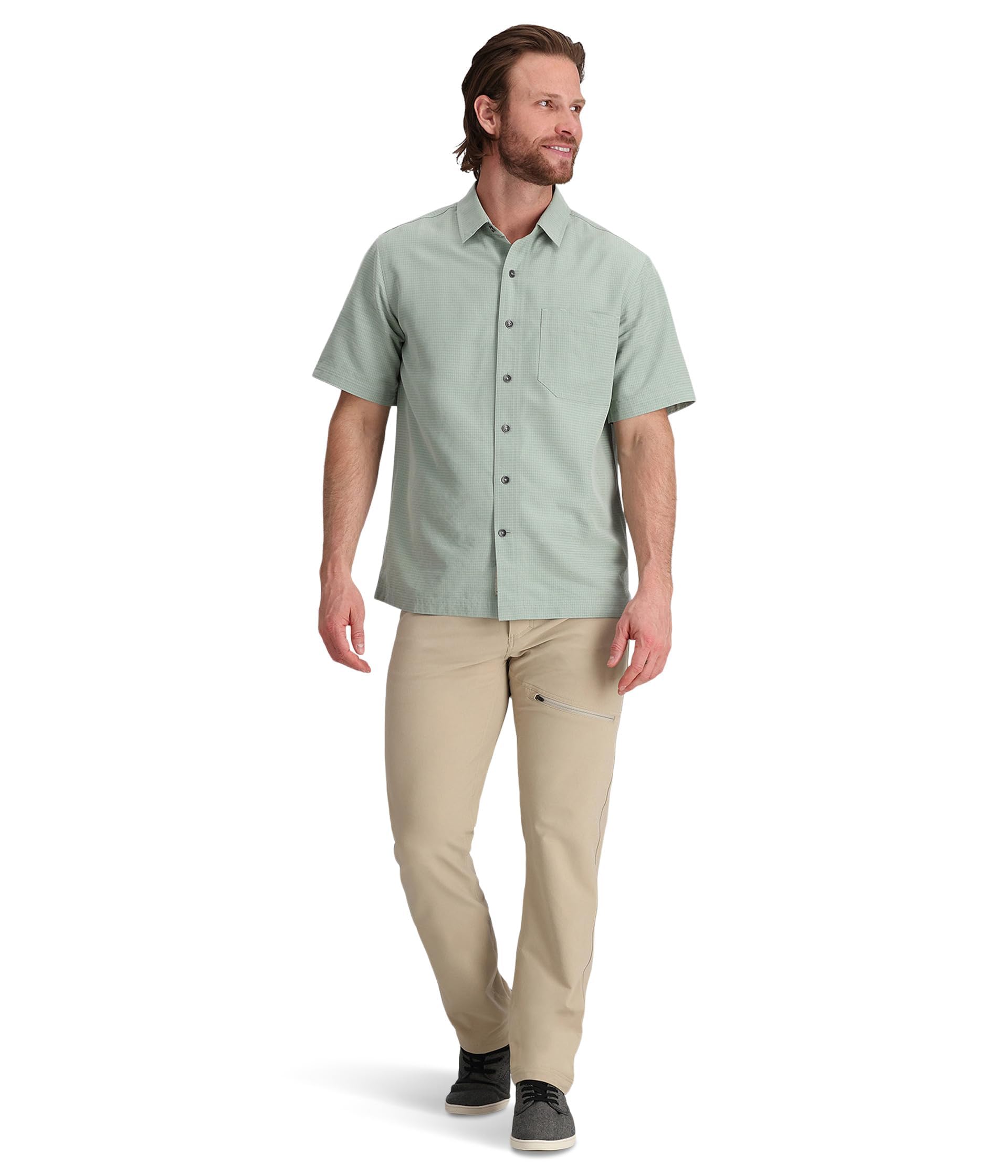 (取寄) ロイヤルロビンズ メンズ デザート パッカー S/S  Robbins men  Robbins Desert Pucker S/S Sage Leaf Amazon.co.jp: Royal Robbins メンズ デザートパッカー S/S, セージ