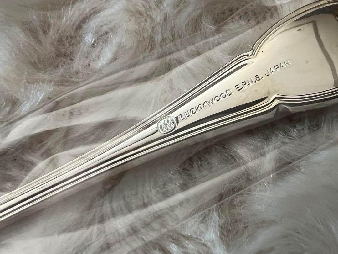ラッキーウッド カトラリーセット　シルバーレーク　スプーン＆フォークセット ラッキーウッド カトラリーセット シルバーレーク スプーン