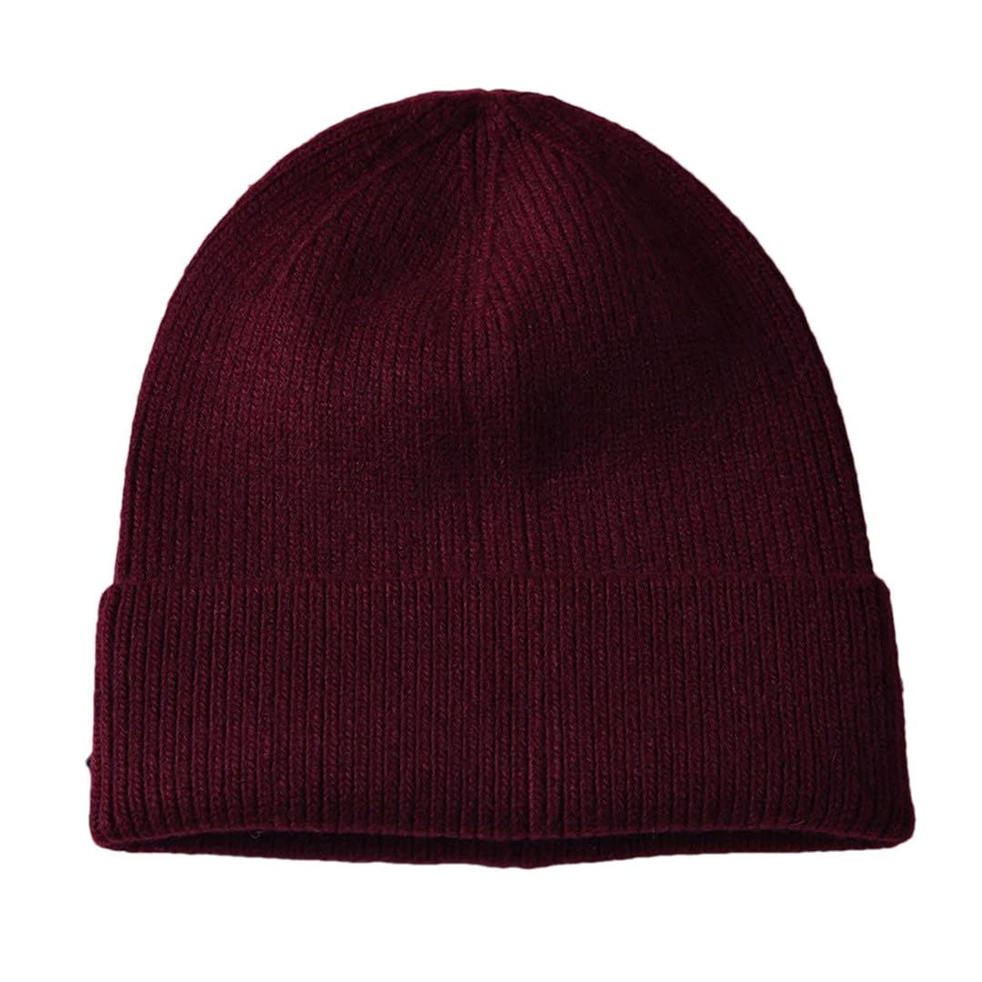 Gorros Unisex De Mezcla De Cachemira, Gorros Tejidos De Lana, Gorros Cálidos De Invierno Para Mujer, Capó