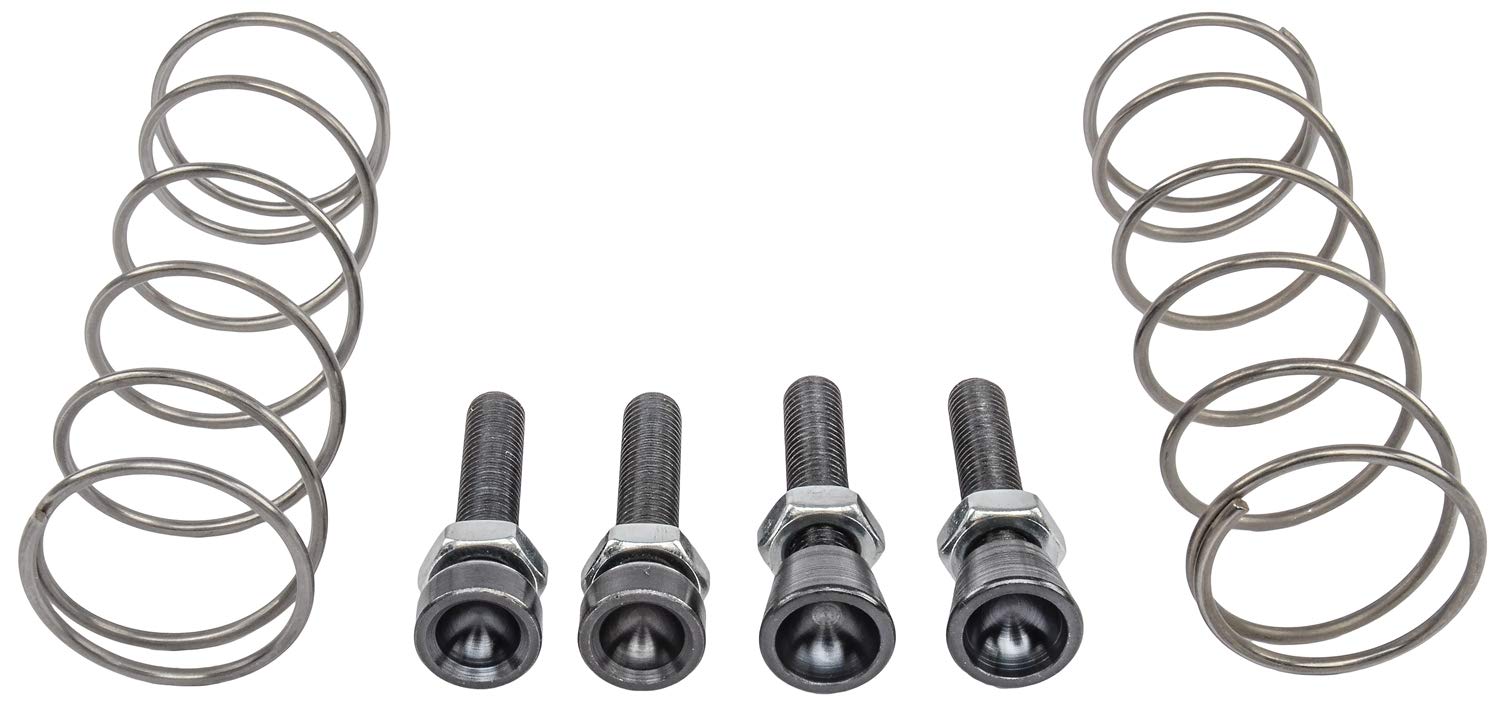 JEGS Master Pushrod Length Checker Kit | Measuring Range From 7” to 14.75” | Made In USA | Includes 8 Adjustable Pushrods, 4 Cup Tips, 2 Valve Checking Springs, And Storage Cylinder