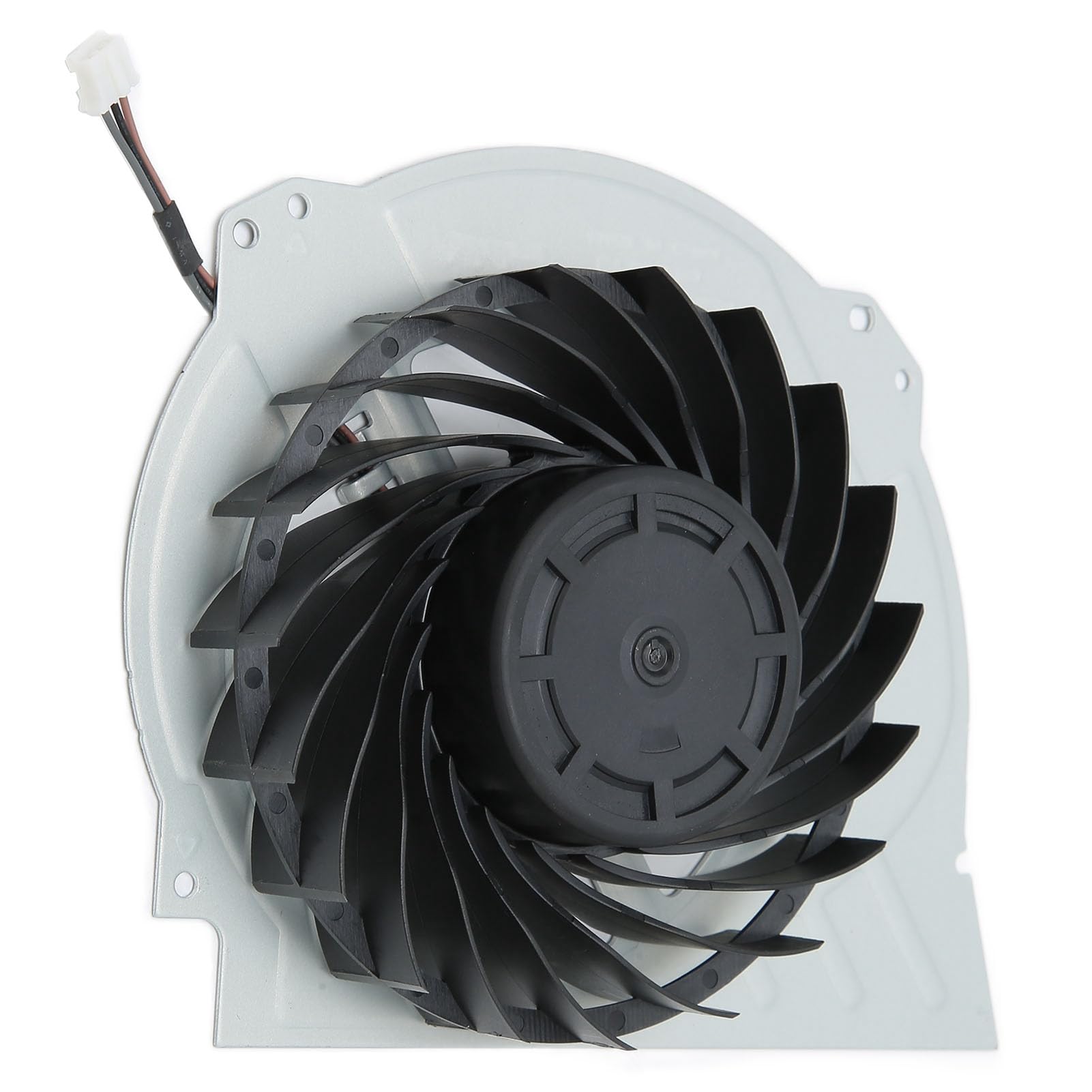 Lylithuif Ventola di raffreddamento interna Sostituzione Accessori di raffreddamento ad alte prestazioni per Pro CUH7XXX Console di gioco Materiale metallico ABS 12V 2.1A 19 Lame Nero