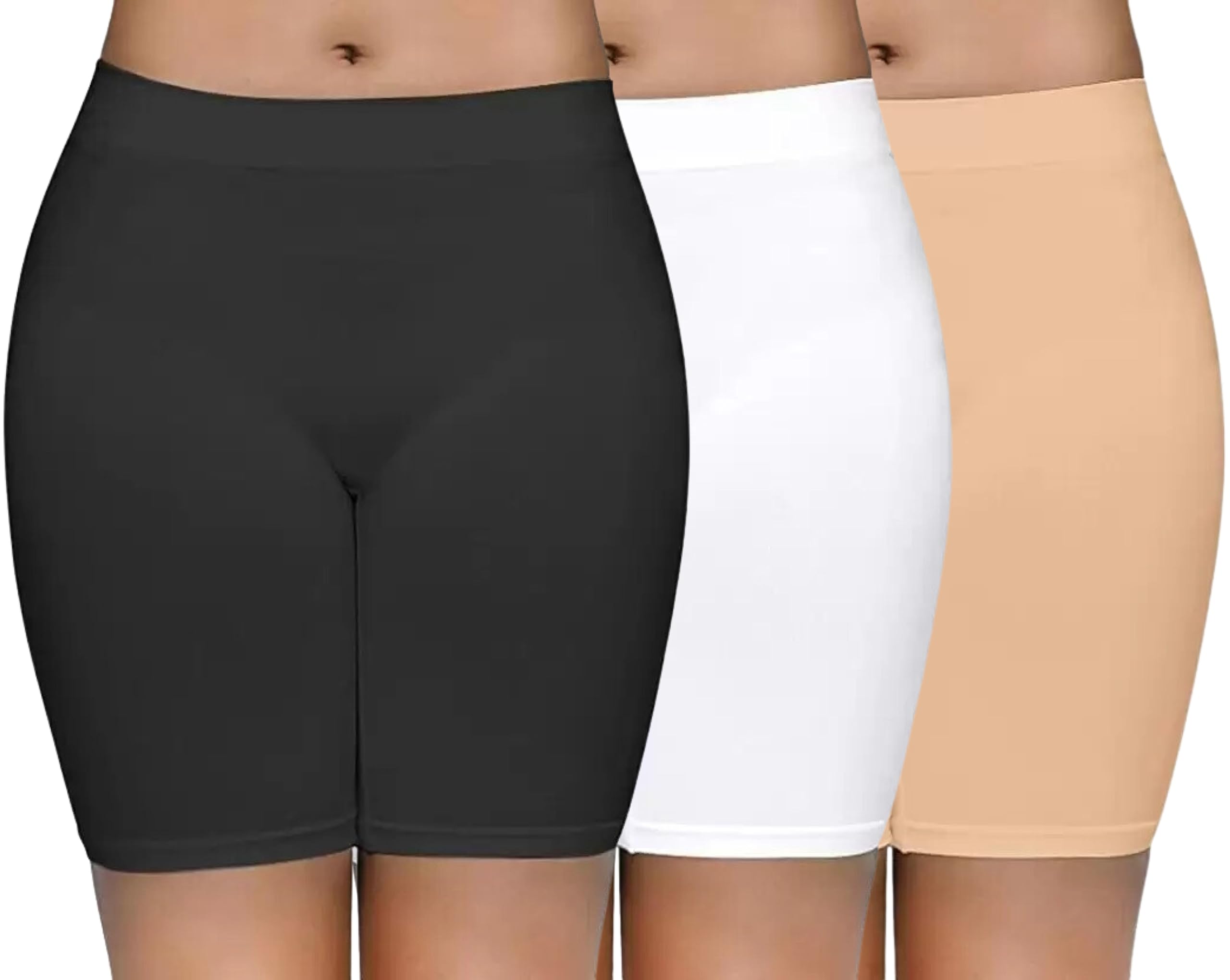 Mysha Women's Soft Pure Cotton Spandex High Waist Seamless Cycling Shorts/Biker Shorts/Boyshort Panties/Slip Shorts/Running Shorts/Workout Shorts for Yoga-image-25