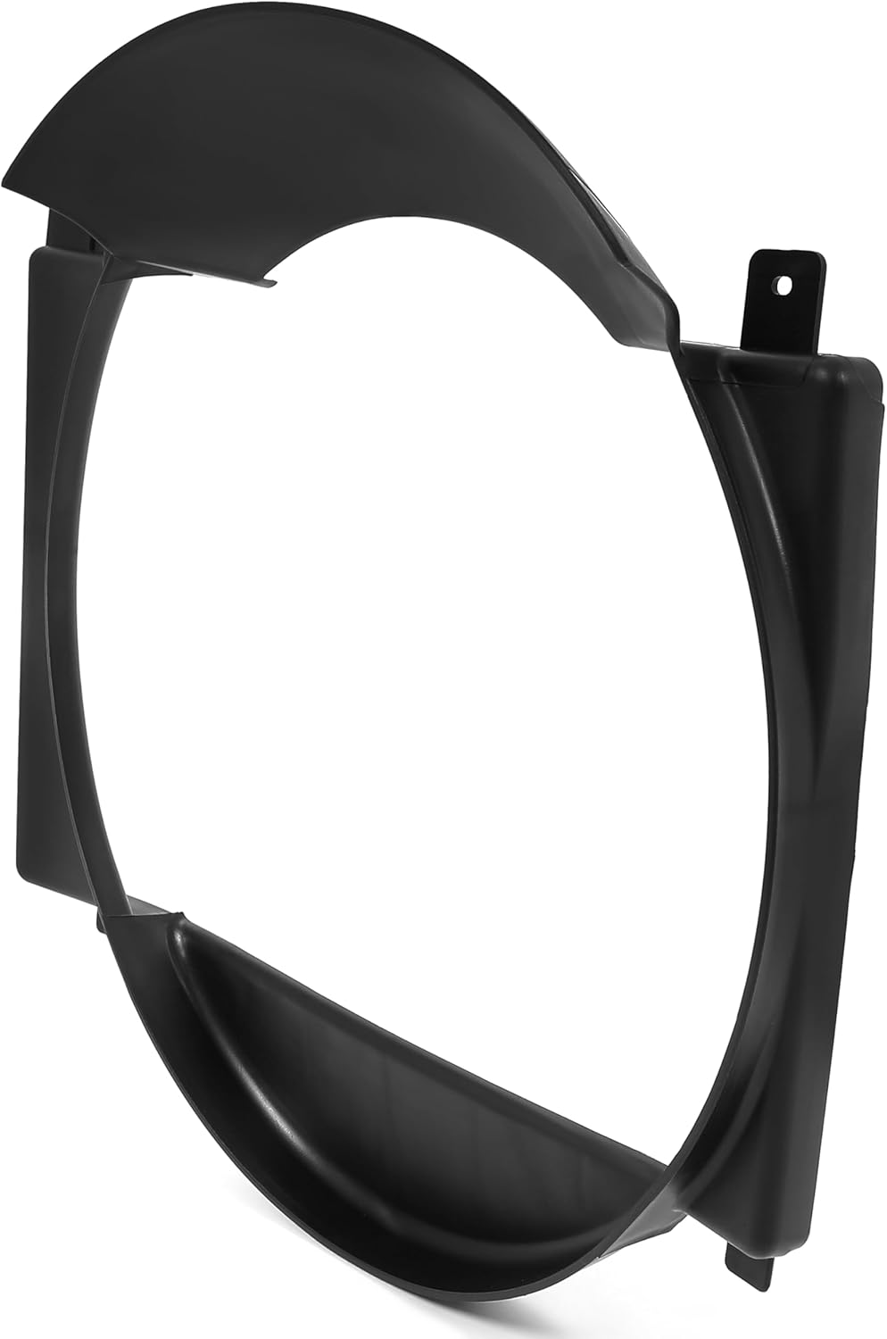 HECASA Radiator Cooling Fan Shroud Compatible with 1987-2001 Jeep Cherokee Wagoneer Replacement for CH3110104 52027501AB 52027501AC PP Plastic Black