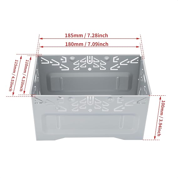 Universal Double 2 Din Car Player Frame Fascia, Radio Mounting Panel Holder Cage Accessories