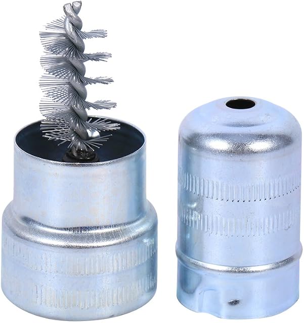 Battery Terminal Cleaning Brush, 8cm / 3.15" Length Car Battery Post Terminal Cleaner Dirt And Corrosion Brush Hand Clean Tool