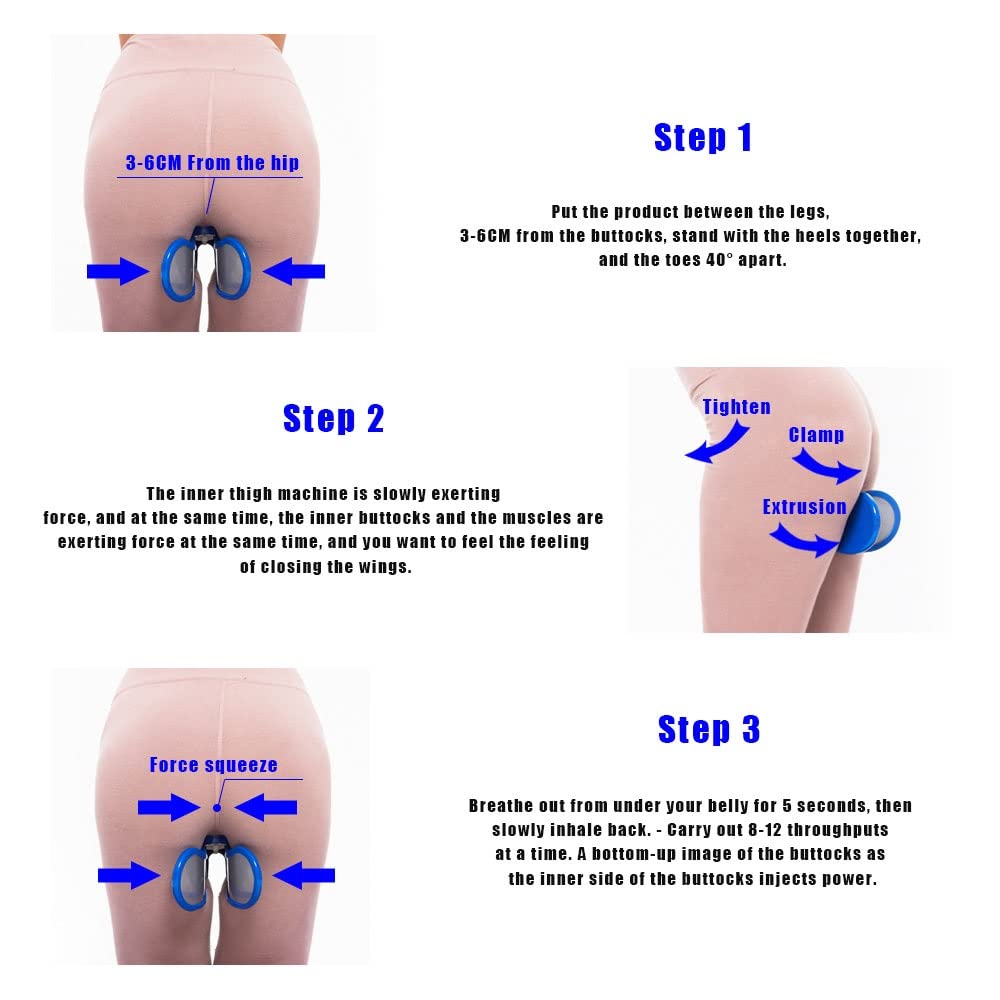 Exerciceur Plancher Pelvien Mauve - Entraîneur Muscles Intimes, Cuisses Et Fessiers Pour Femmes