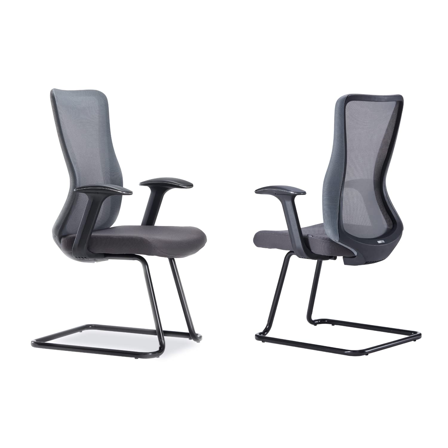 BAFCO Yoto Visitor Back Chair Ergonomic Office Chair Mesh Computer Desk Chair Comfortable Back Chair Home Working Study Gaming Chair (Black)